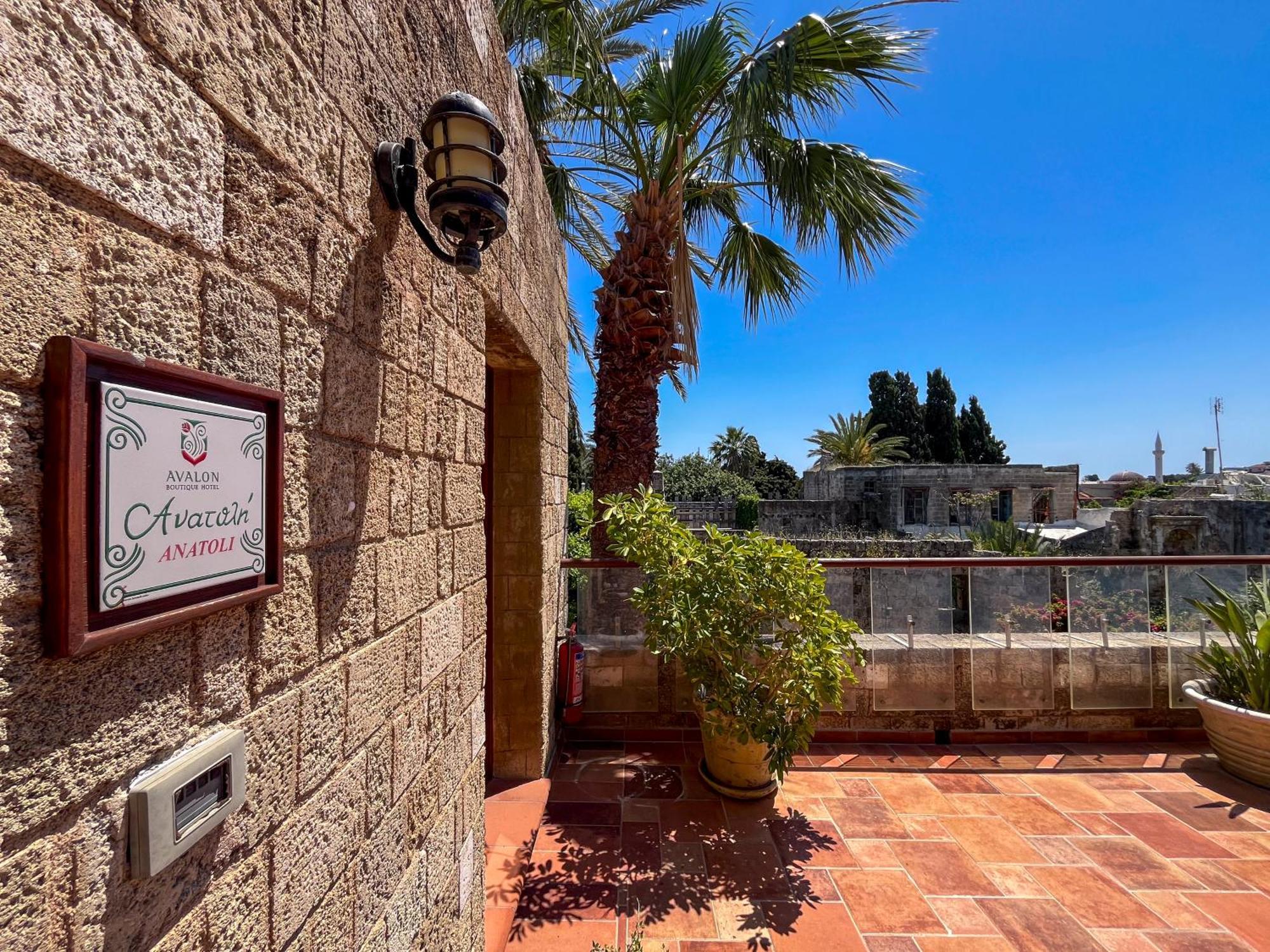 Avalon Boutique Hotel Rhodes Rhodes City Buitenkant foto