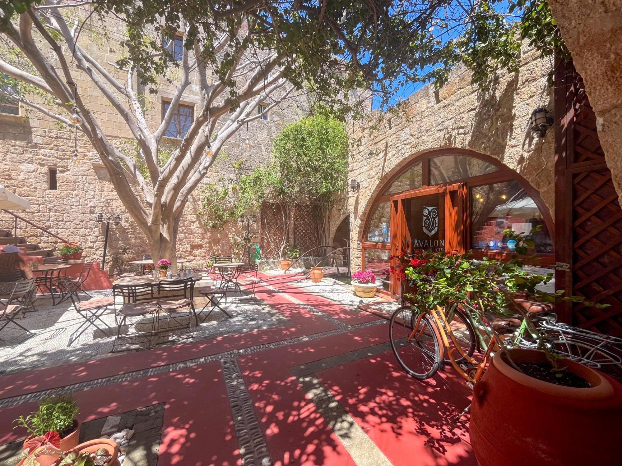 Avalon Boutique Hotel Rhodes Rhodes City Buitenkant foto
